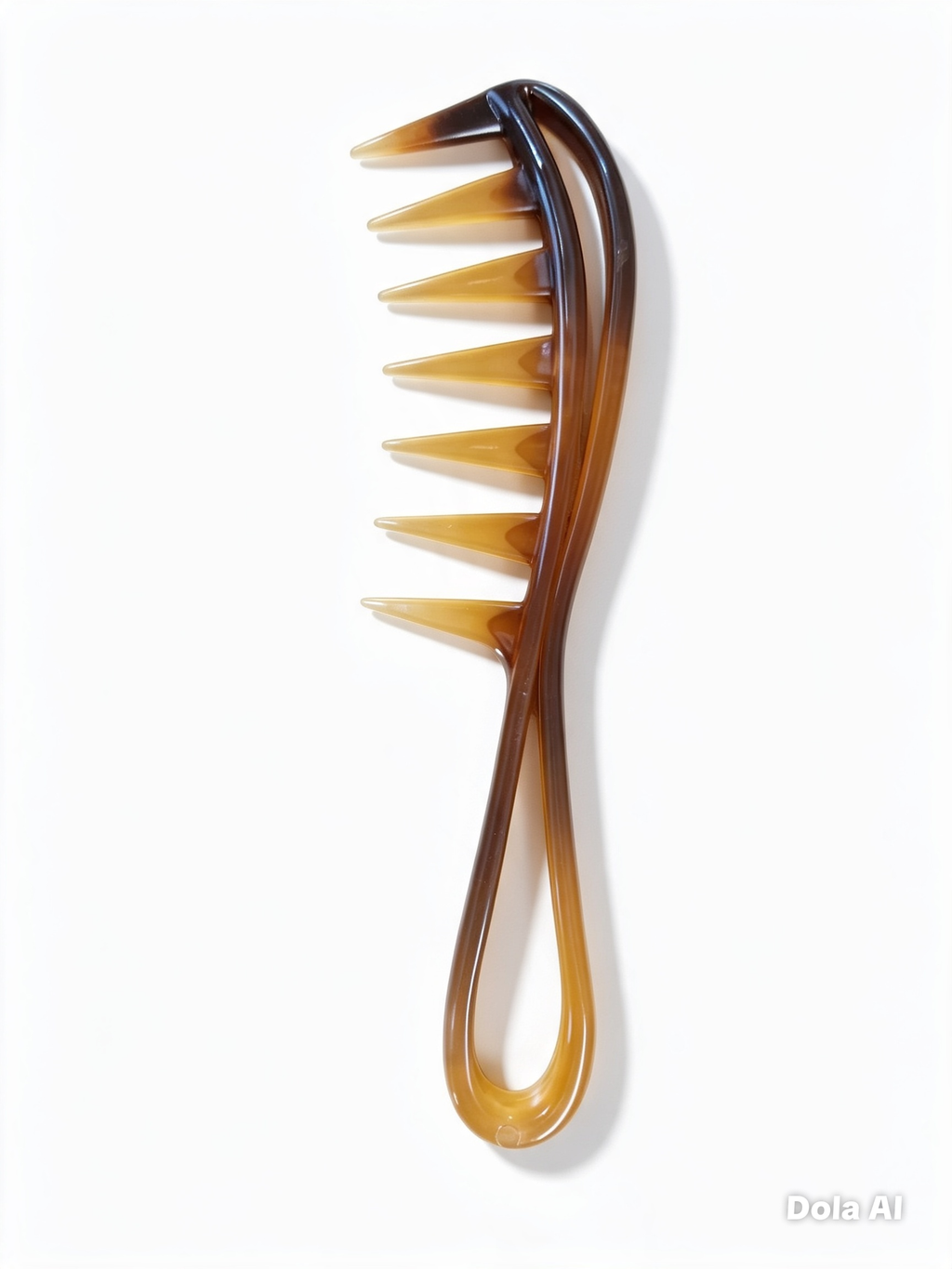 Wide Tooth Hair Comb with Pointed Teeth 18.5cm. Good Quality. 4 Colours to Choose from