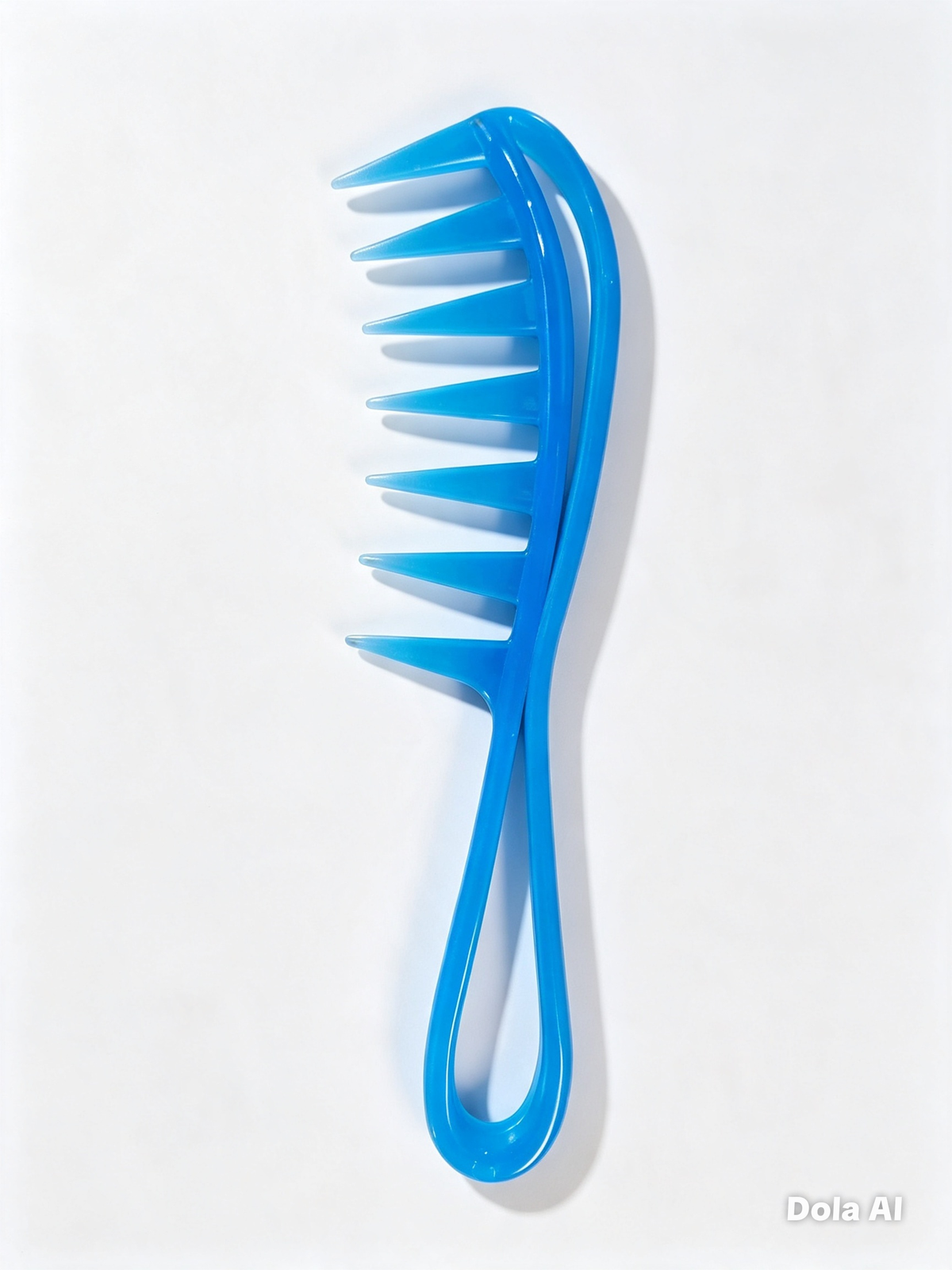 Wide Tooth Hair Comb with Pointed Teeth 18.5cm. Good Quality. 4 Colours to Choose from