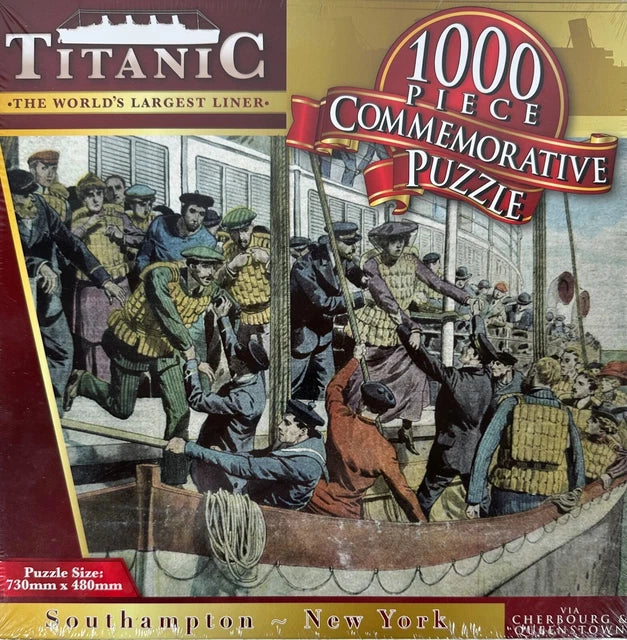 1000 Piece Titanic Commemorative Jigsaw Puzzle. New & Sealed Box
