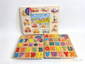 3 Pack Kids Wooden Puzzle Toys, Educational Toys. Letter Numbers Vehicles 3 +