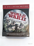 World War II DVD Limited Edition Box Set. 10 DVD's (PAL Format)