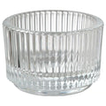 Pack of 8 Tealight holder, clear glass, 3.5 cm. FINSMAK Ikea