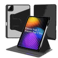 Xiaomi Pad 7/7 Pro Tablet Case Rotating Cover with Stylus Holder–Black 11.2-inch