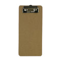 Slim Wooden Clipboard for A6 Papers. Includes Hanging Hole and Strong MetalClip