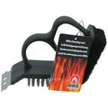 BARBECUE 3-IN-1 CLEANING BRUSH. Grill Wire Oven. Scouring Sponge, Scraper