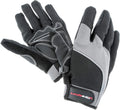 Ultrasport Race Touchscreen Cycling Gloves - Black/Grey, Large