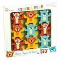 LITTLE CLASSICS STACK AND PLAY ANIMALS. Animal Stacking Game. 9 Pieces