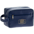 GENTS SOCIETY NAVY WASH BAG - 23 X 11 X 15CM.