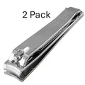 Duralon Large Toe Finger Nail Clippers Heavy Duty Sturdy Metal 2 Pack