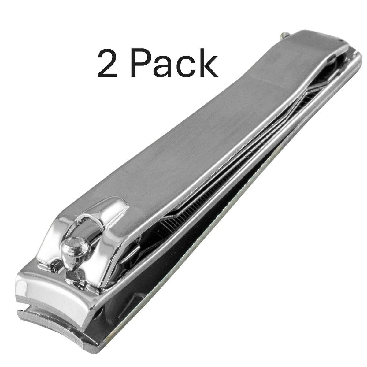 Duralon Large Toe Finger Nail Clippers Heavy Duty Sturdy Metal 2 Pack