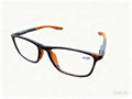 2 Pack Reading, Sports Glasses Unisex UV400 Orange Arms/Dark Speckled Frame. Modern look with striking stand out colours
