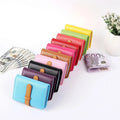 10 Colors Credit Card Holder Credit Card Wallets for Women Men Leather