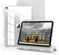 Hybrid iPad Case 11"/10.9" 10 Gen 2022 Sliding Cover Pencil Holder Wake/Sleep
