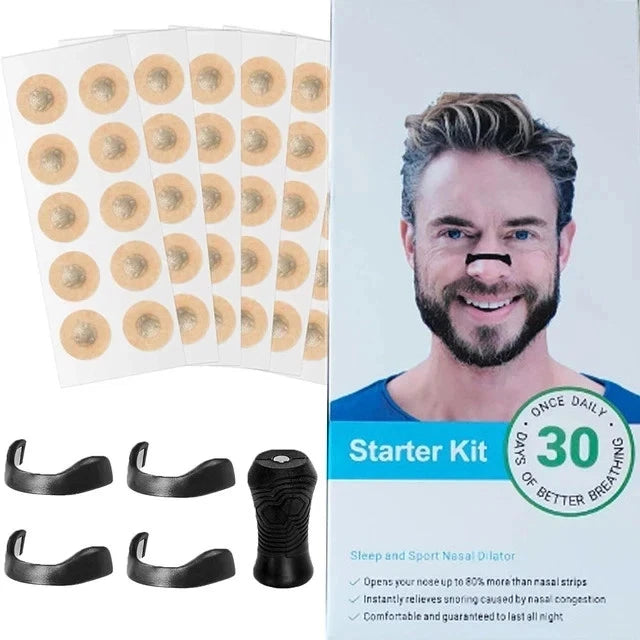 60 Count Magnetic Breathing Nasal Strip, Nose Magnets, Anti-Snoring.