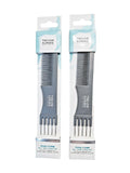 2 Pck - Back Combing Combs | Teasing Comb | Professional Combs