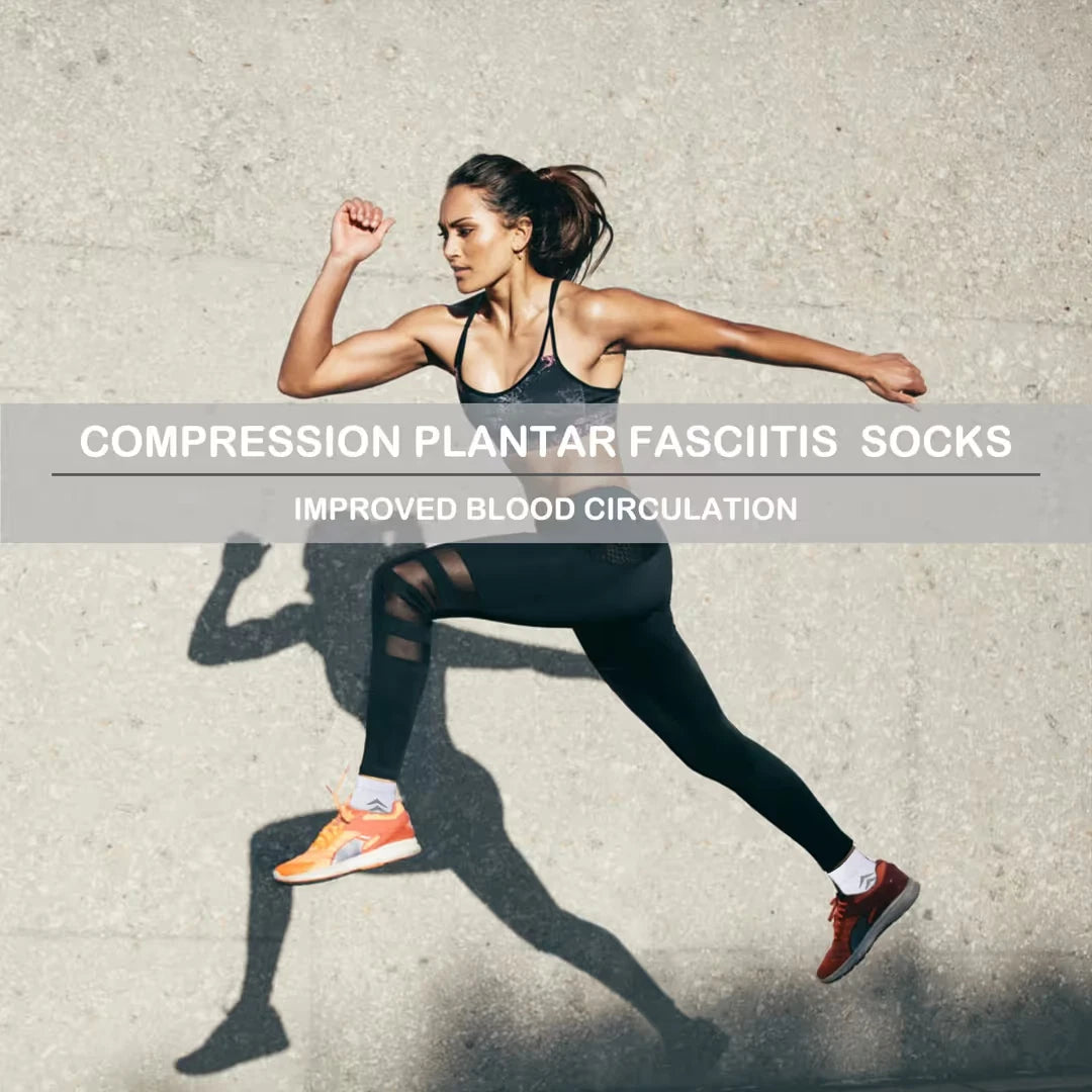 8 Pairs of Compression Socks for Plantar Fasciitis – Unisex 8-15 mmHg low L/XL