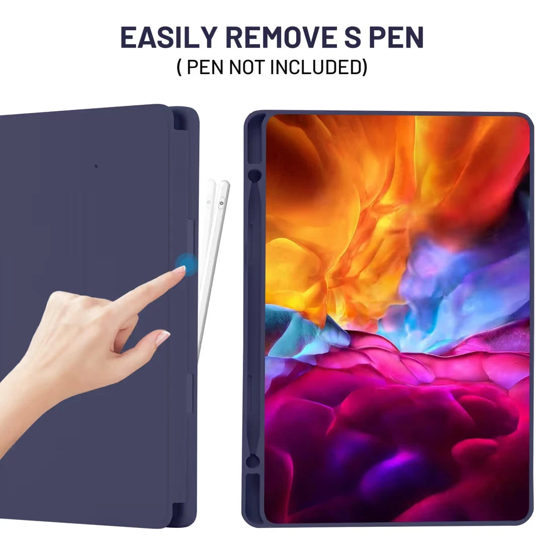 For Samsung Galaxy Tab S6 Lite Case Pencil Holder Cover 2024 2022 2020 - 10.4"
