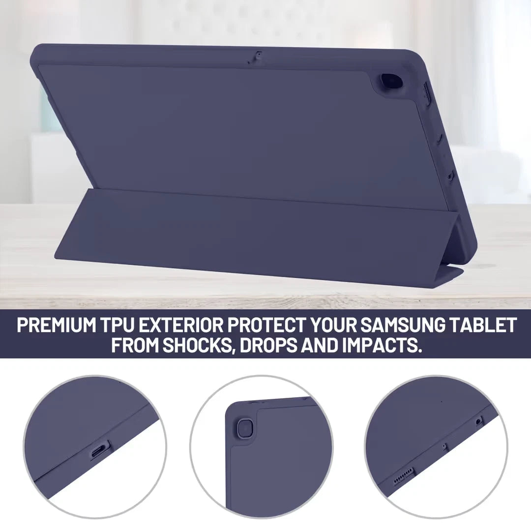 For Samsung Galaxy Tab S6 Lite Case Pencil Holder Cover 2024 2022 2020 - 10.4"