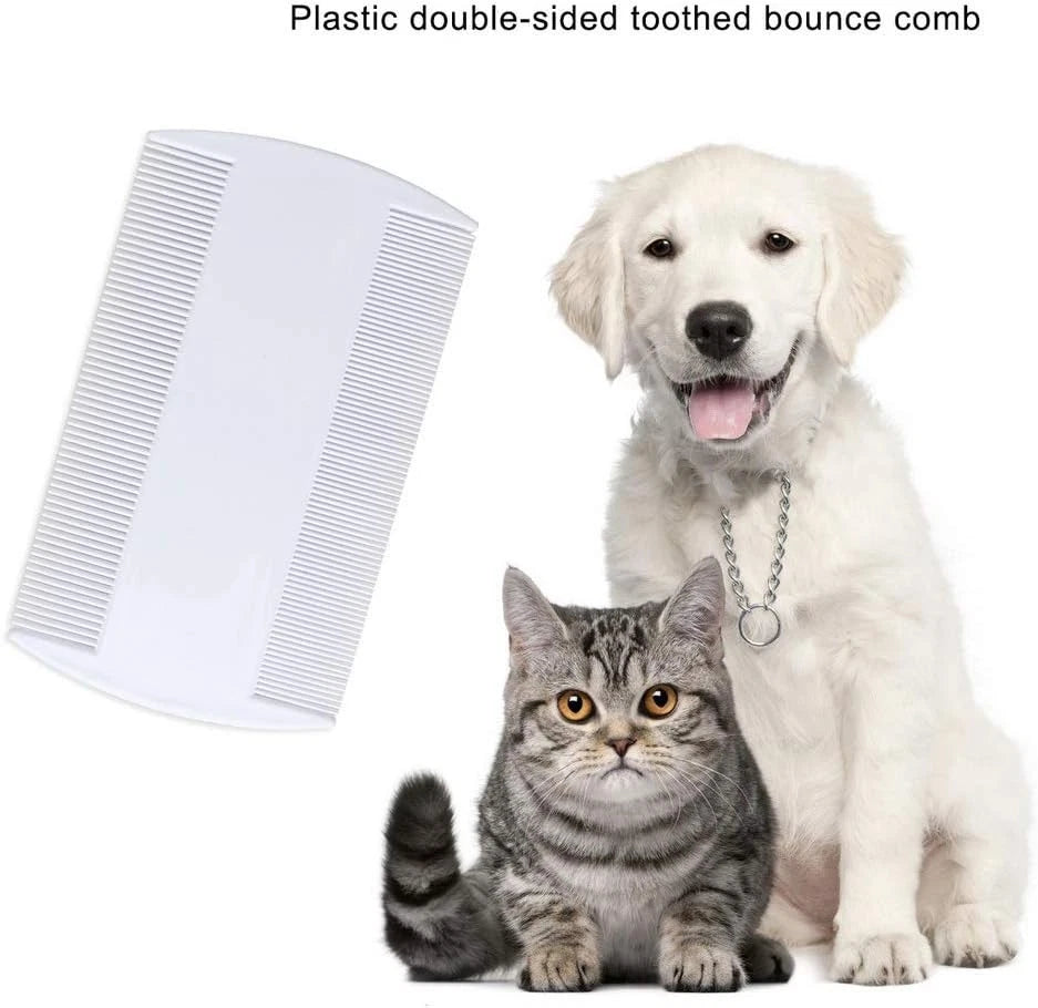 Nit Lice Bug Comb For All Hair Styles. Suitable For Kids Adults & Pets Pack of 2