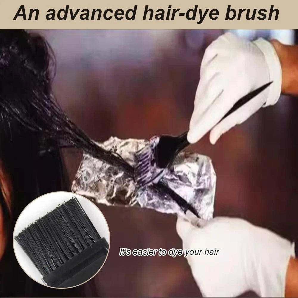 2 x Jumbo Hair Colouring Dye Brushes, Dyeing Applicator 21cm (L) x 5cm (W)