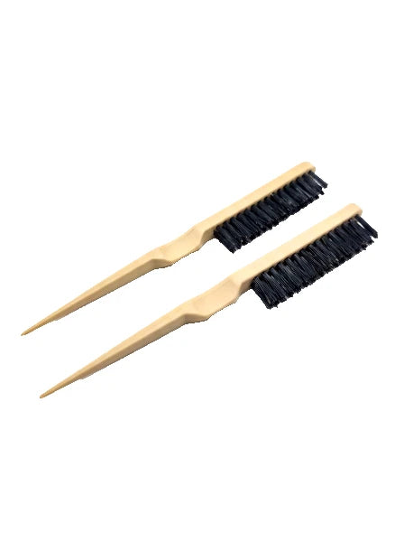 2 Pack Technic Comb Brush Teasing Brush Salon‑Style Volume & Slick Back Looks.