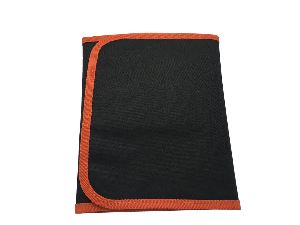 Roll Up Flat Pencil Case by Janrax – Compact Travel Pen Holder, School & Office