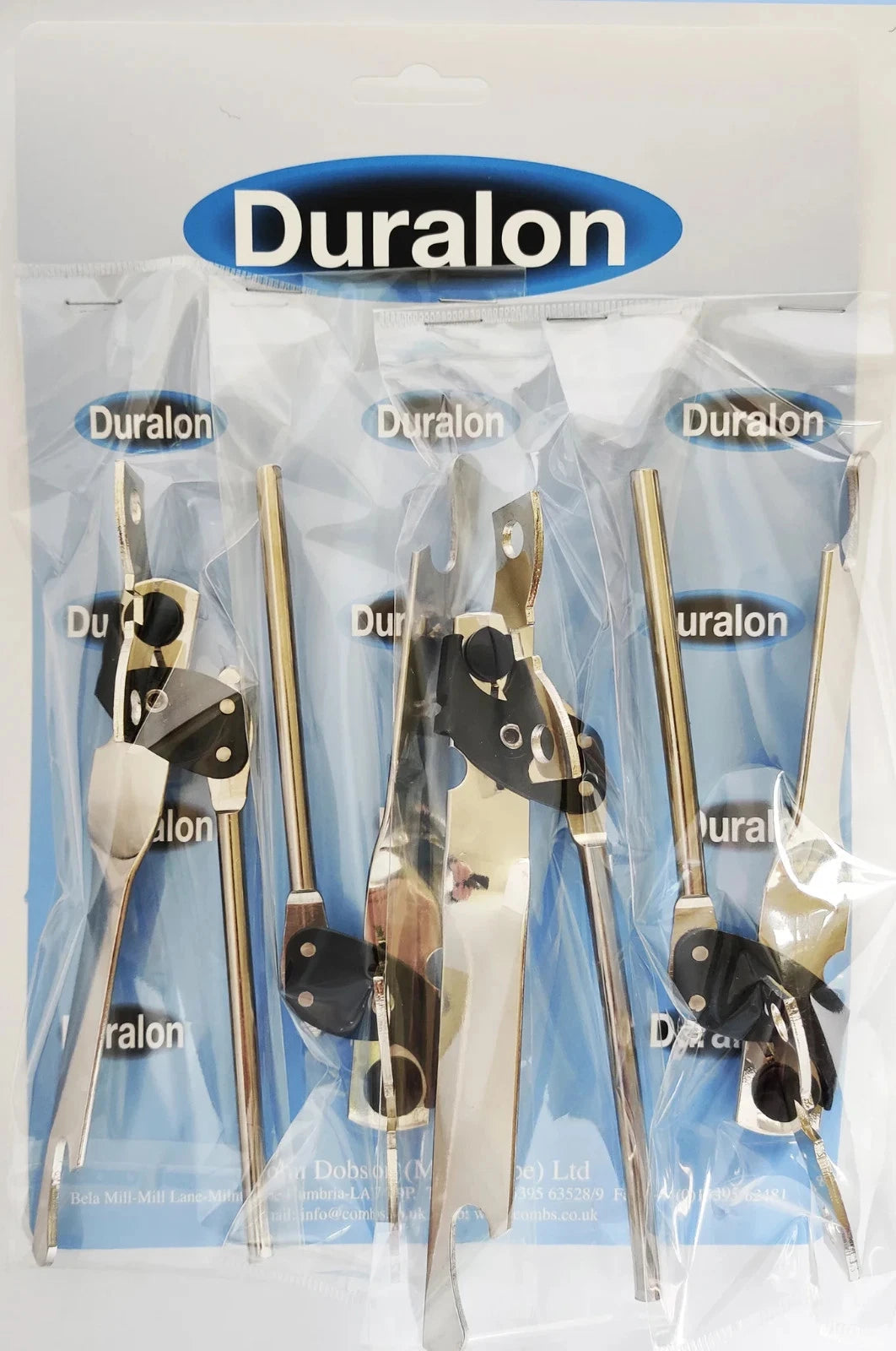 2 Pack Can Opener with Classic Butterfly Design Manual Tin, Bottle & Lid Opener By Duralon