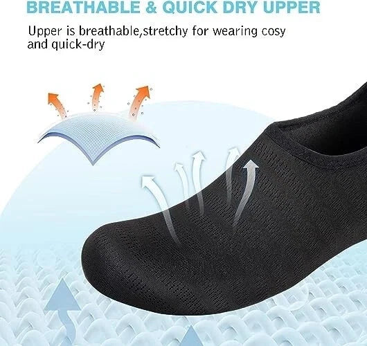 IceUnicorn Swimming Water Shoes Men's Women's Swim Shoes Ladies Beach Surfing.