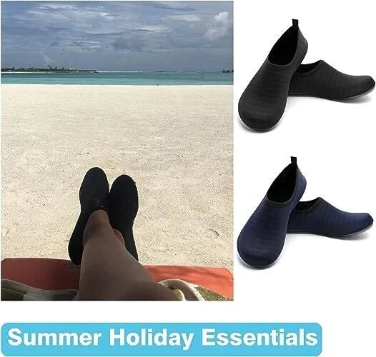 IceUnicorn Swimming Water Shoes Men's Women's Swim Shoes Ladies Beach Surfing.
