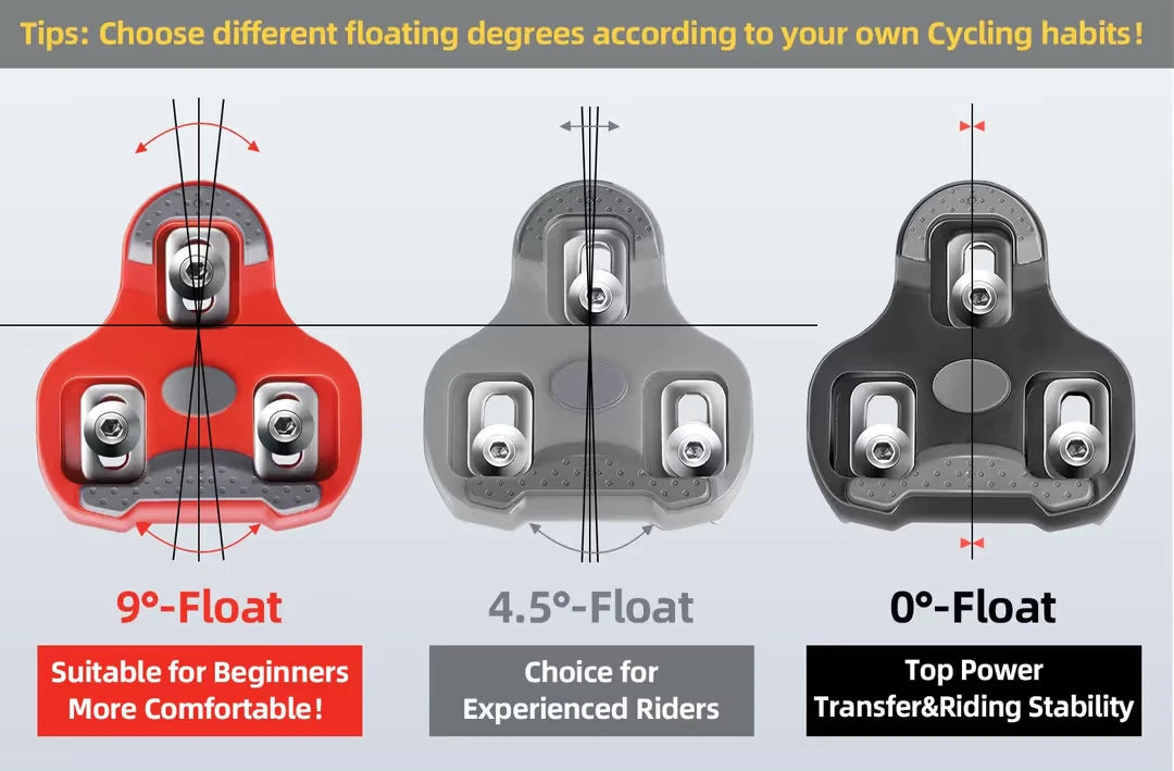 NAACOO Bike Cleats Compatible with Look KEO Indoor Peloton Outdoor Anti Slip