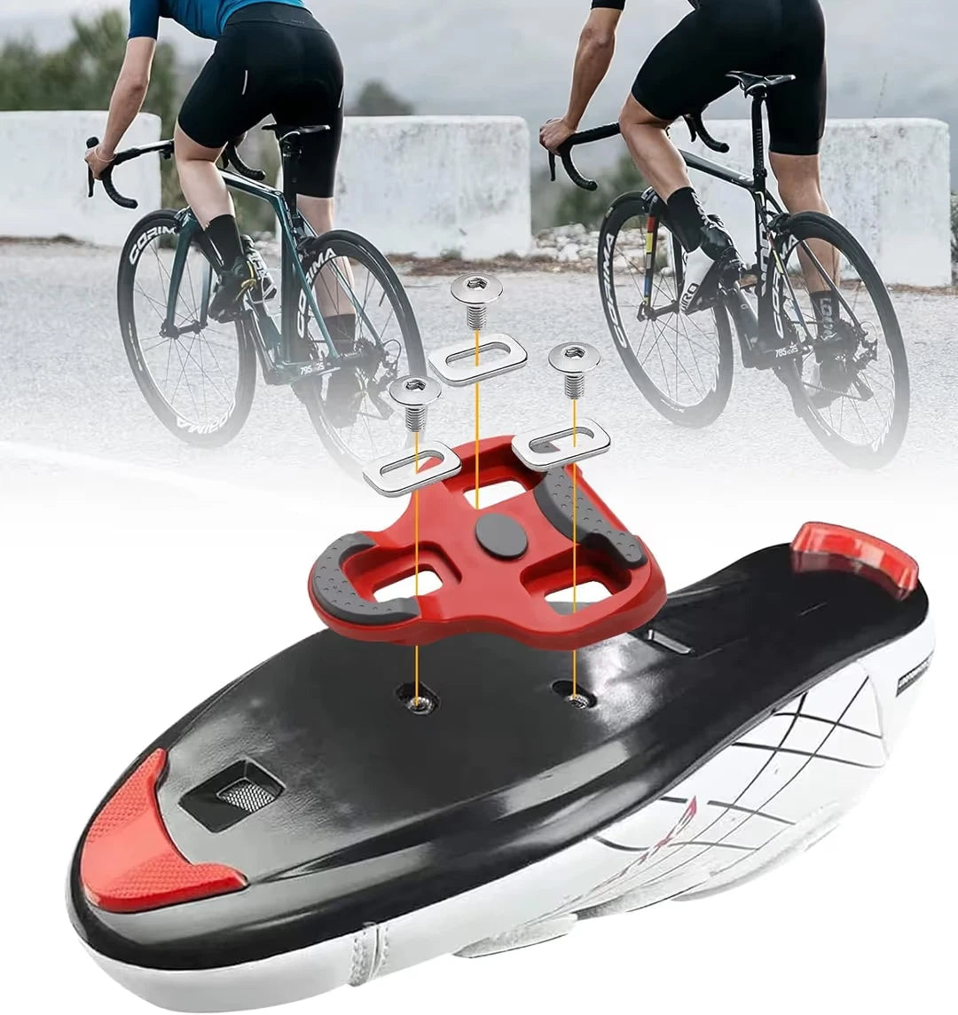 NAACOO Bike Cleats Compatible with Look KEO Indoor Peloton Outdoor Anti Slip