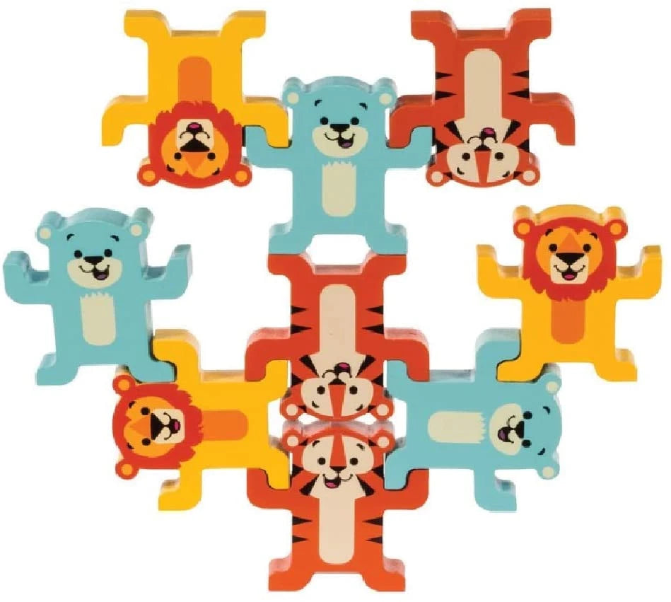 LITTLE CLASSICS STACK AND PLAY ANIMALS. Animal Stacking Game. 9 Pieces