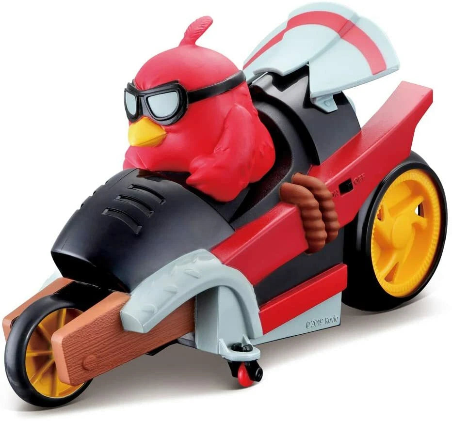 ANGRY BIRDS CYCLONE RACER. Remote Control Stunt Bike. Kids Toy