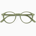 2 Pack Blue Light Blocking Reading Glasses Compact Lightweight Stylish. Round. GREEN