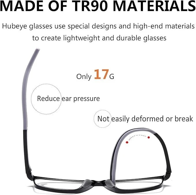 2 Pack Reading, Sports Glasses Unisex UV400 Red Arms/Black Frame. Modern look with striking stand out colours