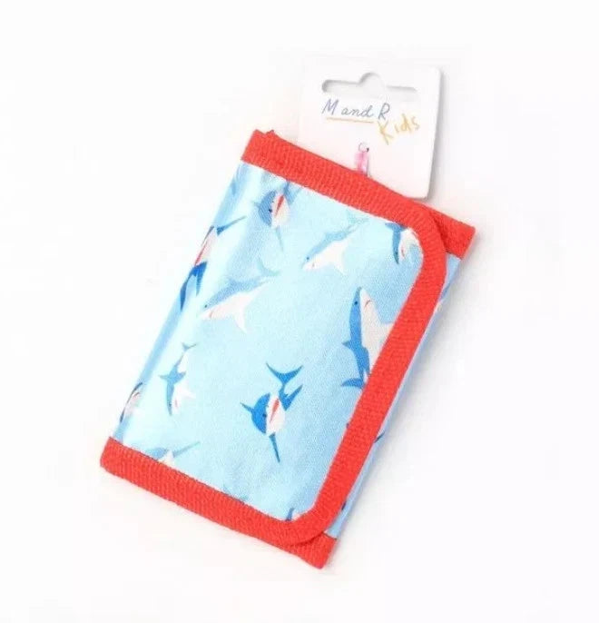Tri Fold Zip Wallet Children Boys & Girls Assorted Designs Themes 11 x 7cm