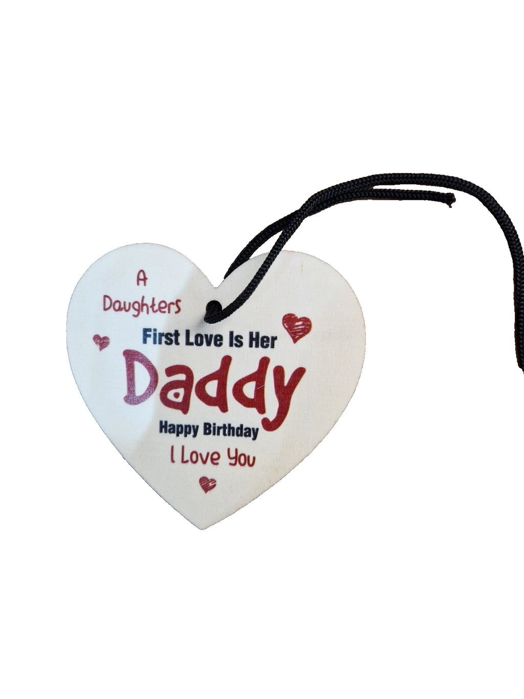 Beautiful Wooden Heart Keepsakes – 10 x 10cm – Choose Your Favourite Message