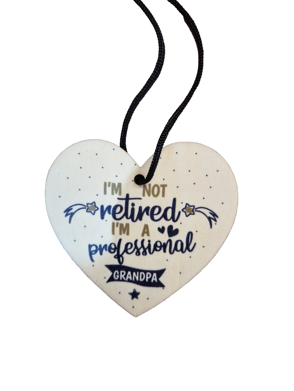 Beautiful Wooden Heart Keepsakes – 10 x 10cm – Choose Your Favourite Message