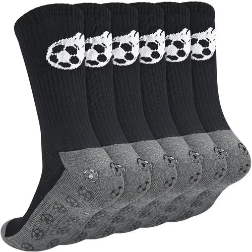 3 Pack Football Grip Socks for Men Grippy Gain the Edge Grip Football Anti-slip