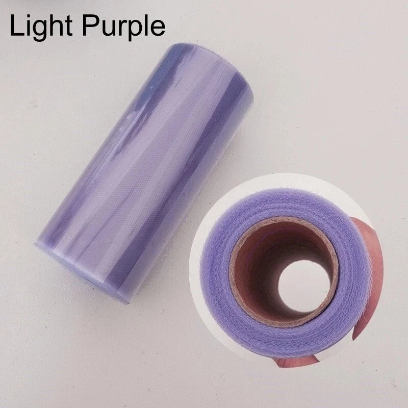 3 x 6 " x 25 Yards Tulle Roll Spool Fabric for Tutu, Party, Birthday Wrapping