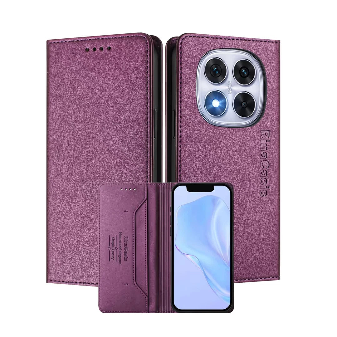Xiaomi Redmi Note 14 Pro Plus 5G PU Leather Wallet Case Magnetic Closure