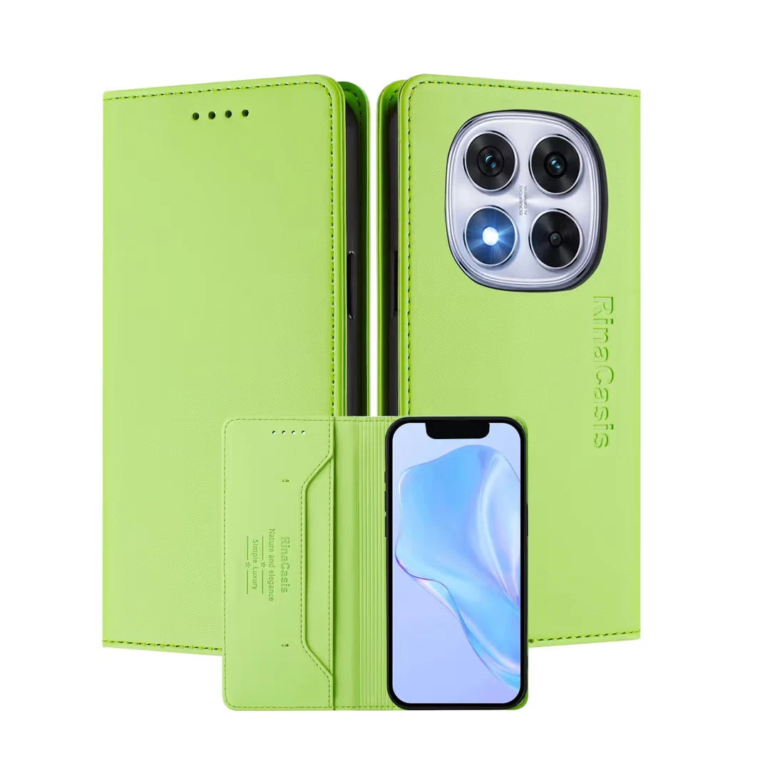 Xiaomi Redmi Note 14 Pro Plus 5G PU Leather Wallet Case Magnetic Closure
