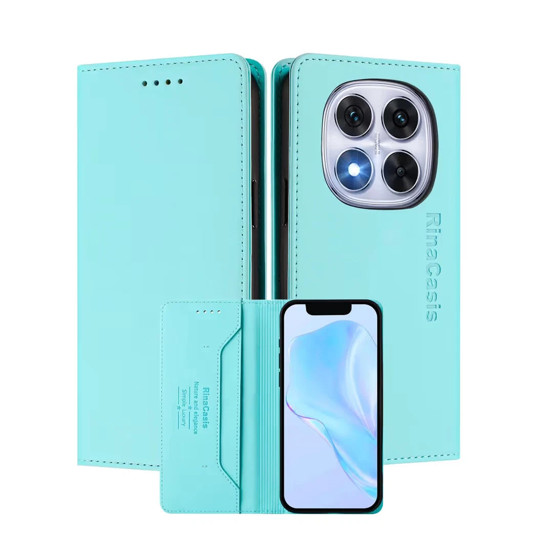 Xiaomi Redmi Note 14 Pro Plus 5G PU Leather Wallet Case Magnetic Closure