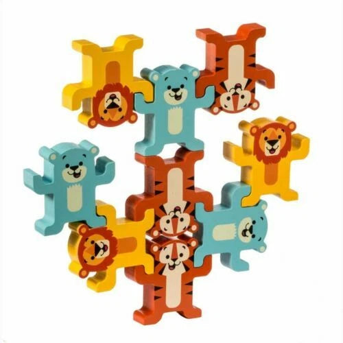 LITTLE CLASSICS STACK AND PLAY ANIMALS. Animal Stacking Game. 9 Pieces