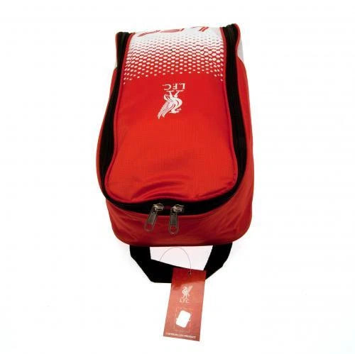 Liverpool FC Fade Boot Bag Official LFC Football Boots PE School Bag Red-White