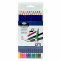Royal & Langnickel 12 Coloured Pencils – Multi Coloured Artist Drawing Set.